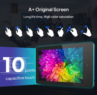แท็บเล็ตจองห้องประชุม Android ขนาด 14 นิ้ว RK3566 พร้อมแสง LED ภายรอบสําหรับการกําหนดเวลาห้องประชุม