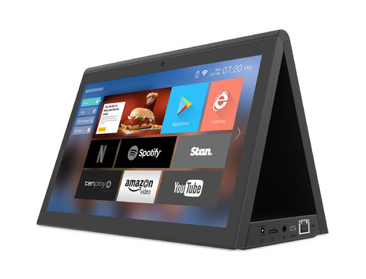 10.1-inch Dual-screen Restaurant Ordering Tablet RK3288 POE Desktop ร้านค้าปลีก โปรแกรมการโฆษณา Tablet PC