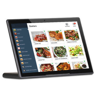แท็บเล็ตร้านอาหารขนาด 14 นิ้วแบบเรียมไลน์ พร้อมโปรเซสเซอร์ RK3568 POE NFC 10-Point Touch ความละเอียด 1080P HD ระบบ Android