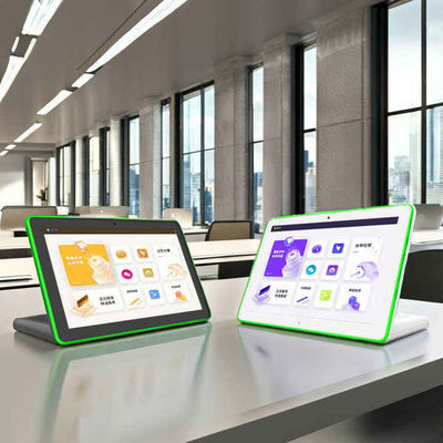 RK3399 โปรเซสเซอร์ แท็บเล็ตร้านอาหารขนาด 10.1 นิ้ว พร้อม POE NFC กล้อง 5MP ระบบ Android
