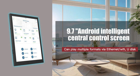 9.7 นิ้ว RK3566 Quad Core Android 13 ออโตเมชั่นแท็บเล็ตพร้อมหน้าจอเต็มเพื่อควบคุมบ้านฉลาด