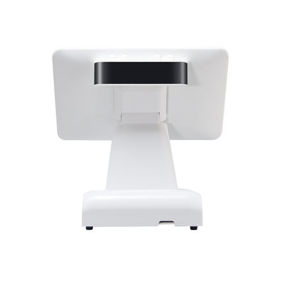 15 นิ้ว N2840 เครื่อง POS Desktop ร้านอาหาร POS Terminal 2+32GB ระบบ POS ทั้งหมดในระบบเดียว พร้อมหน้าจอลูกค้า