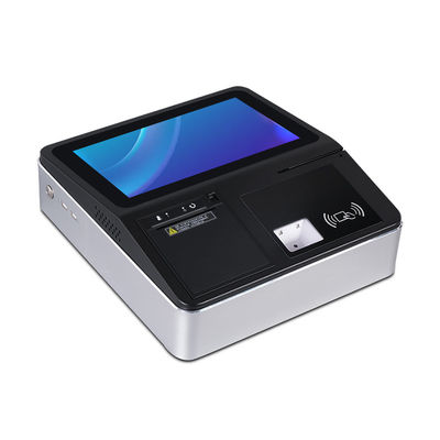 11.6 นิ้ว ระบบปลายทางจุดขาย ขายปลายทาง NFC Card Reader All in One POS System พร้อมเครื่องพิมพ์ขนาด 58 มม.