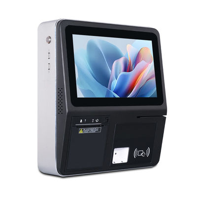 11.6 นิ้ว ระบบปลายทางจุดขาย ขายปลายทาง NFC Card Reader All in One POS System พร้อมเครื่องพิมพ์ขนาด 58 มม.
