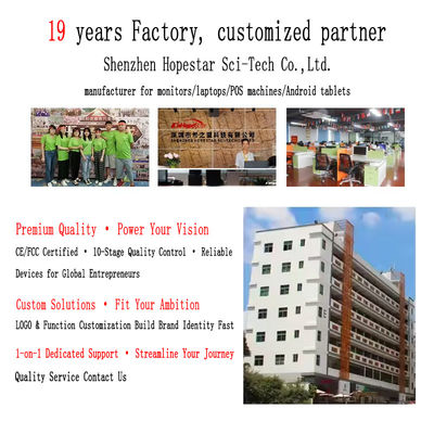 ระบบ POS อาหารด่วน 15.6 " All in One Touch Screen เครื่องจองเงิน เครื่องจองอาหาร ระบบจอสั่งซื้อ เครื่องพิมพ์ NFC QR Payment Terminal