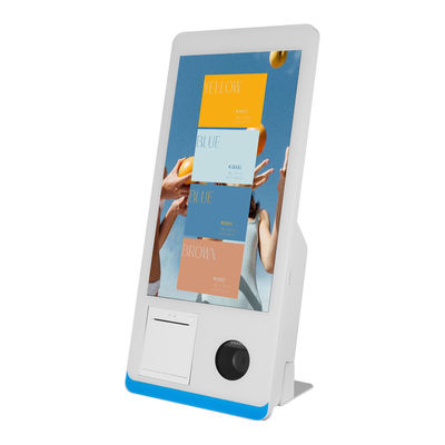15.6 นิ้ว CE ROHS รับรองภายใน Kiosk การชําระเงิน POS เทอร์มินอลกับ SDK การทํางานและเครื่องพิมพ์