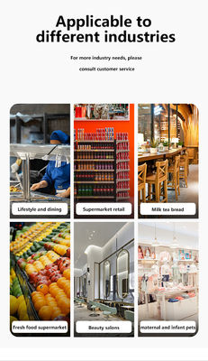 เครื่อง POS หน้าจอสัมผัสขนาด 15.1/15.6 นิ้ว สำหรับร้านค้าปลีกและร้านอาหาร รองรับการชำระเงิน NFC เครื่องบันทึกเงินสด