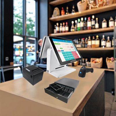 เครื่องบันทึกเงินสดสำหรับร้านอาหาร พร้อมฮาร์ดดิสก์ความจุ 32/64/128/256GB และวัสดุพลาสติกที่แข็งแรงทนทาน