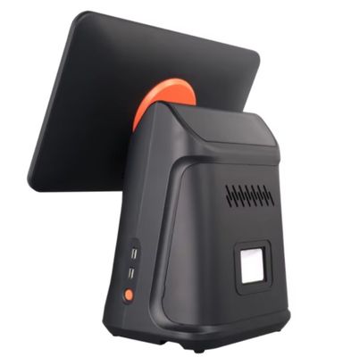 เครื่อง POS สำหรับร้านค้า หน้าจอ 15.6 นิ้ว Android POS Terminal พร้อมเครื่องสแกนและเครื่องพิมพ์ RAM 4GB DDR4 ความจุฮาร์ดดิสก์ 64GB