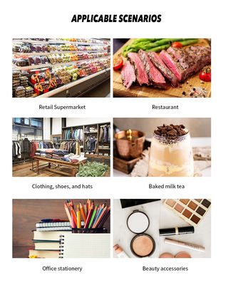 ระบบ POS หน้าจอสัมผัสขนาด 15.6 นิ้วขั้นสูง พร้อมเครื่องแสดงผลลูกค้า เครื่องชำระเงินซอฟต์แวร์ เครื่องบันทึกเงินสด