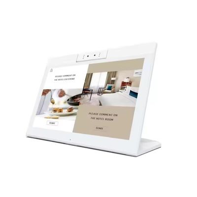 แท็บเล็ตพีซี Android รูปตัว L ขนาด 10.1 นิ้ว พร้อม WiFi NFC หน้าจอสัมผัส Quad Core สำหรับสำนักงานอัจฉริยะ ตู้บริการตนเองเพื่อธุรกิจ