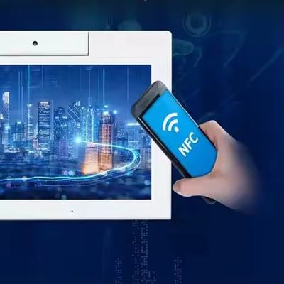 แท็บเล็ตพีซี Android รูปตัว L ขนาด 10.1 นิ้ว พร้อม WiFi NFC หน้าจอสัมผัส Quad Core สำหรับสำนักงานอัจฉริยะ ตู้บริการตนเองเพื่อธุรกิจ