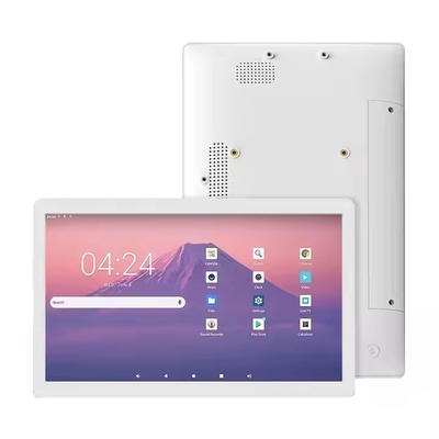 แท็บเล็ตคอมพิวเตอร์พีซี Android 12 ขนาด 24 นิ้ว ติดผนัง POE NFC LCD หน้าจอสัมผัสสำหรับโฆษณาป้ายดิจิทัล