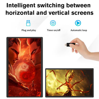 แท็บเล็ตพีซี Android 14 ขนาด 15.6 นิ้ว ติดผนัง หน้าจอสัมผัส RK3576 สำหรับการแสดงผลเชิงพาณิชย์