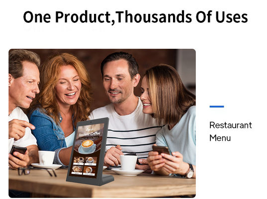 แท็บเล็ตพีซี Android เดสก์ท็อปรูปตัว L ขนาด 13.3 นิ้ว RK3568 POE สำหรับธุรกิจ ตู้บริการตนเอง ร้านอาหาร