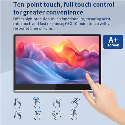 21.5inch  FHD 1080p Wall mount Smart school Classroom scheduling Display 4GB+64GB RK3568 Android Digital Signage player POE NFC