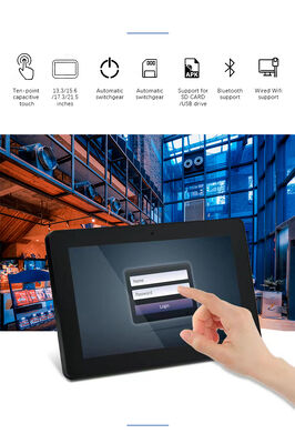 จอแสดงผลป้ายดิจิทัลติดผนังขนาด 32 นิ้ว, แท็บเล็ตพีซี Android, ฟังก์ชัน POE NFC wifi
