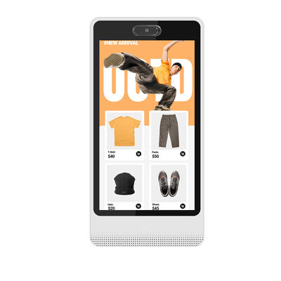 32 Inch android 14 Indoor SDK Wall Mount AI Digital Signage Advertising Touch Screen Poster Display Virtual Human Shop Hote