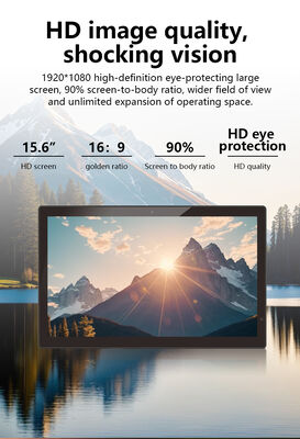 วอล์ทมานท์ 15.6 นิ้ว 1080p IPS Win 10 OS แท็บเล็ตคอมพิวเตอร์ POE NFC RJ45 Wi-Fi จอสัมผัส
