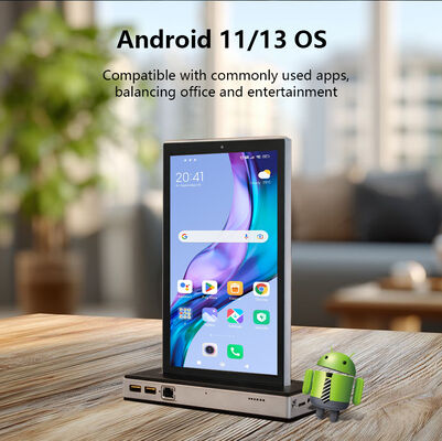 แท็บเล็ตพีซีแบบออลอินวันหน้าจอสัมผัส Android แบบ dual display ขนาด 10.1 นิ้ว รองรับ 4G Wi-Fi และ POE สำหรับร้านอาหาร คีออสก์ และอื่นๆ