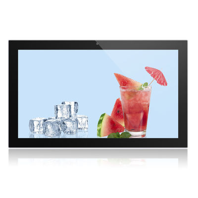 IPS Screen 21 21.5 นิ้ว แอนดรอยด์ แท็บเล็ต PC All In One RK3288 แอนดรอยด์ 6.0 พร้อม RJ45 Wifi สําหรับการแสดงโฆษณา