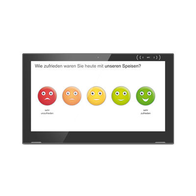 1080p 15 นิ้ว แอนดรอยด์6.0 8GB 1.5GHz All In One Touch Screen PC สําหรับซุปเปอร์มาร์เก็ต