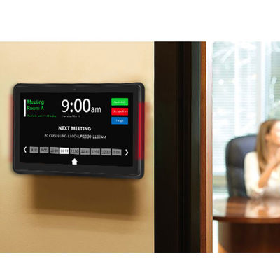 10 นิ้ว 4G ซิมสล็อต วอล์มอนท์ POE ห้องประชุม PC Android RK3288 USB OTG