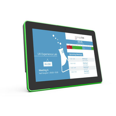 10 นิ้ว LED Light แอนดรอยด์ 8.1 แท็บเล็ต PC NFC POE ทั้งหมดในหนึ่ง PC