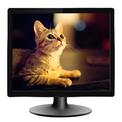 Rohs 1280x1024 17 นิ้ว LED โมเนอร์ Led Pc โมเนอร์สําหรับโต๊ะทํางาน