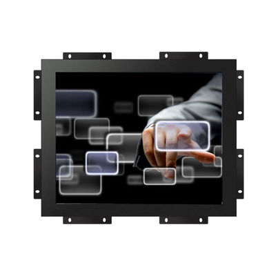12" SVGA Kiosk Touch Screen Monitor กรอบเปิดจอ LCD 350cd/m2