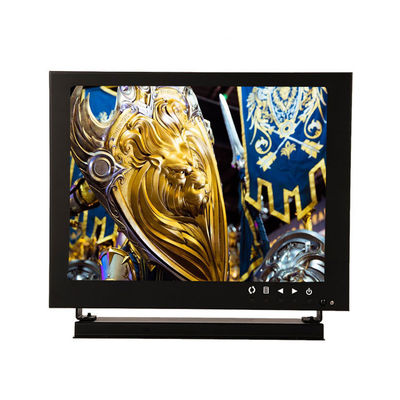 350cd/m2 12 นิ้ว CCTV คอมพิวเตอร์ มอนิเตอร์ Rohs LCD Security Screen 1024×768