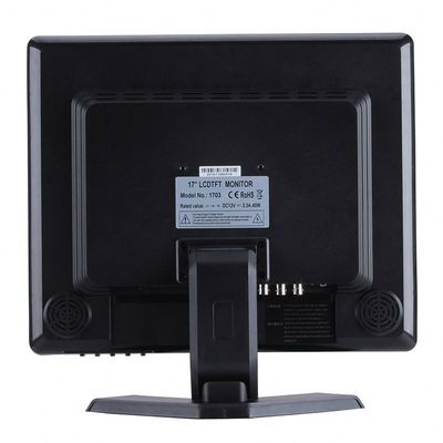 Hopestar 15 นิ้ว LCD CCTV Monitor พร้อม BNC, USB, HDMI Input ภาพแสดงความละเอียดสูง