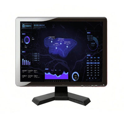 Hopestar 15 นิ้ว LCD CCTV Monitor พร้อม BNC, USB, HDMI Input ภาพแสดงความละเอียดสูง