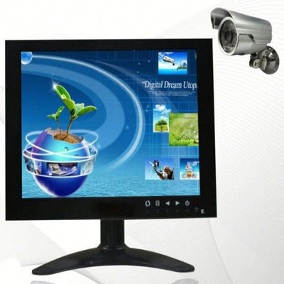 Hopestar 15 นิ้ว LCD CCTV Monitor พร้อม BNC, USB, HDMI Input ภาพแสดงความละเอียดสูง