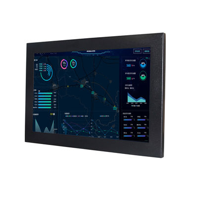 Full HD IPS 15.6inch Open Frame Touch Screen มอนิเตอร์ 350cd/m2 หน้าจอ PCAP