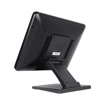 1024*768 0.297mm 15 นิ้ว Flat Screen Monitor VGA HDMI สําหรับ POS