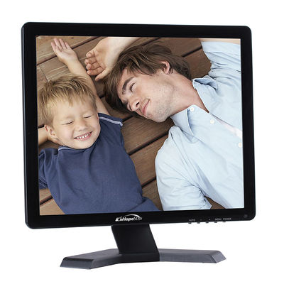 17 นิ้ว DC12V CCTV Hopestar มอนิเตอร์ กล่องพลาสติก HD จอแสดงภาพด้วย BNC Input