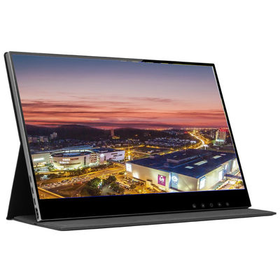 1080P HDR 5ms มอนิเตอร์จอสัมผัสไร้สายพกพา พร้อมภาพเต็ม 178 °