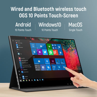 CNHOPESTAR Thin IPS Portable Wireless Touch Screen Monitor สําหรับแท็บเล็ต