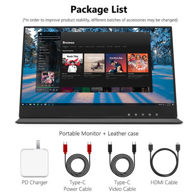 15มอนิเตอร์จอสัมผัสไร้สายพกพาขนาด.6 นิ้ว สําหรับการนําพาณิชย์และระบบเข้าด้วยกัน