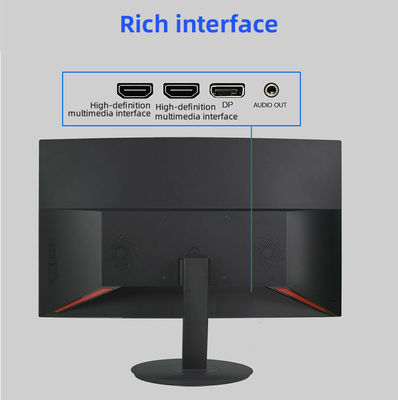IPS 1920x1080p LCD คอมพิวเตอร์ มอนิเตอร์ 23.6" 60Hz