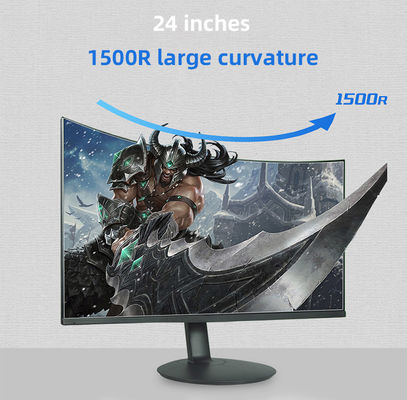 IPS 1920x1080p LCD คอมพิวเตอร์ มอนิเตอร์ 23.6" 60Hz