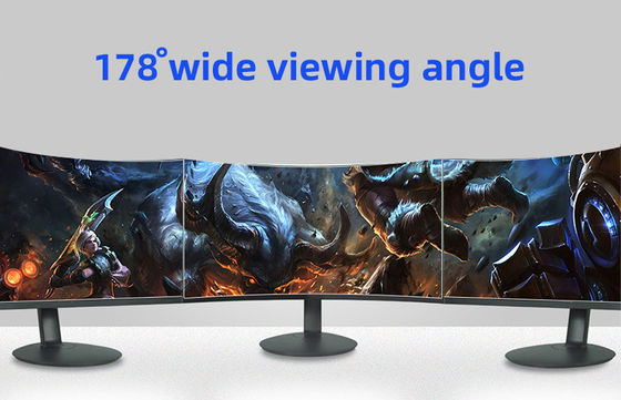 IPS 1920x1080p LCD คอมพิวเตอร์ มอนิเตอร์ 23.6" 60Hz