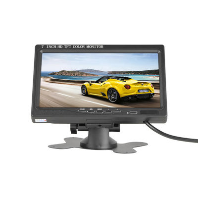 12-24V 800x480 7 นิ้ว LCD คาร์ มอนิเตอร์กับ 2AV วิดีโอ