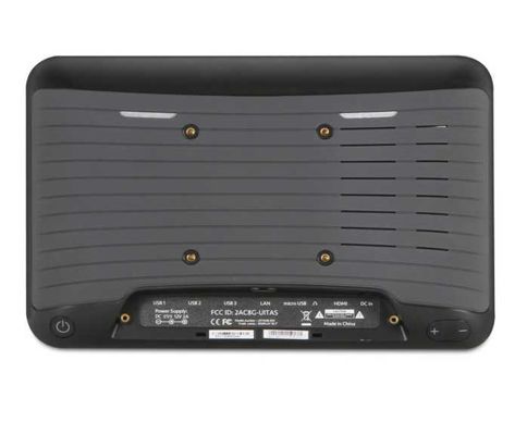 8 นิ้ว ใส่ 12 วอล 1.5A All In One touchscreen PC กับ RJ45 POE RK3288