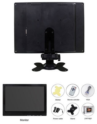 10.1 นิ้ว คอมพิวเตอร์ LCD มอนิเตอร์หน้าจอกว้าง 1280x800 IPS VGA HDMI USB