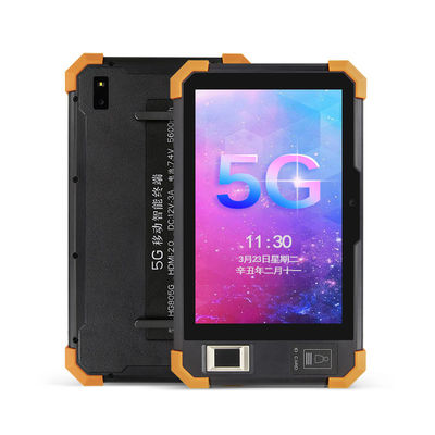 8 นิ้ว RK3399 อุตสาหกรรม แท็บเล็ตคอมพิวเตอร์แข็งแรง IP65 กันน้ํา กันฝุ่น
