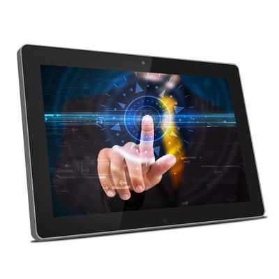 NFC 12inch WIFI แอนดรอยด์แท็บเล็ต All In One With Wall Mount Bracket