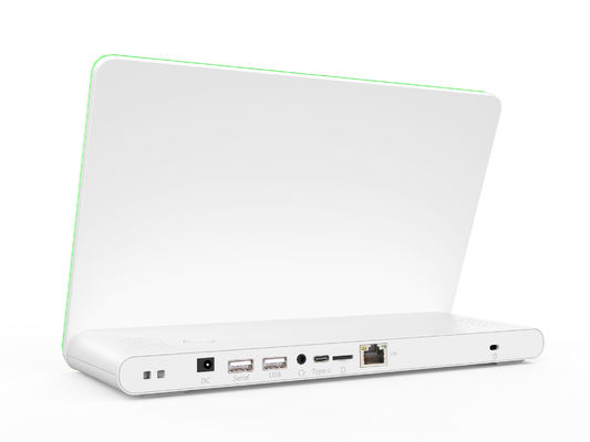 Android 8.1 NFC RFID All In One Touch Screen PC พร้อม LED Light Bar