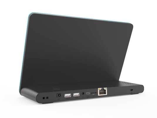 Android 8.1 NFC RFID All In One Touch Screen PC พร้อม LED Light Bar
